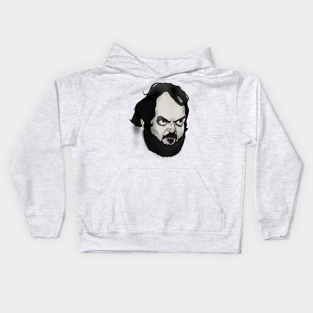 Kubrick stare Kids Hoodie by ryanbudgie